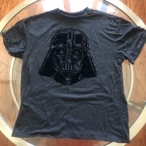 Star Wars Velour Darth Vader Men’s Large T-shirt